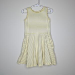 Primary Yellow Stripe Dress 4/5